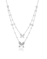 Collana Mediterraneo Donna Butterfly in Argento Zirconia F12AZAC01 - F12AZAC01